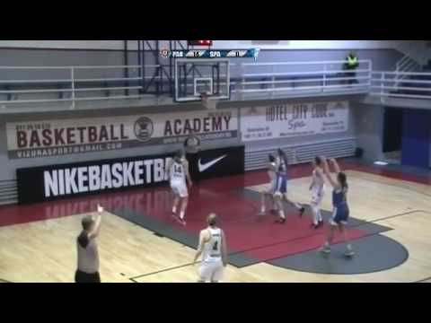 Partizan 1953 - Spartak 75:48 1ZLS 15 2016-2017