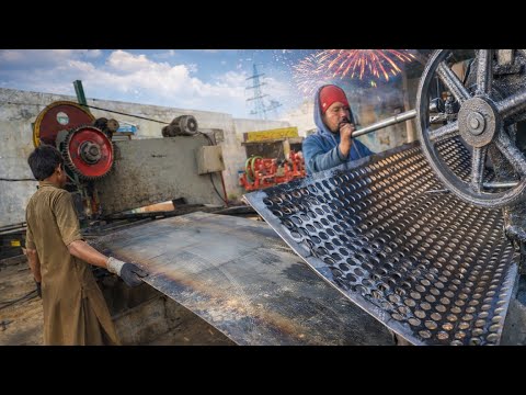 How Granite Mesh Is Made | Stone Crushing to Fine Mesh Manufacturing Process