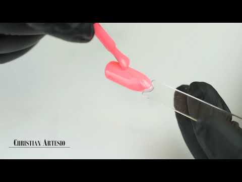 Ημιμόνιμο Βερνίκι Νυχιών Νο 019 Peach Echo Neon Ροζ 10ml - Christian Artesio