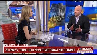 MSNBC: CHRIS JANSING REPORTS - JUNE 25, 2025 - TRUMP, ZELENSKYY HOLD PRIVATE MEETING AT NATO SUMMIT