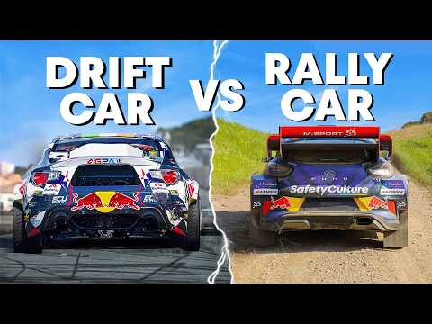Drift Car vs Rally Car | Who Is The King of Car Control?