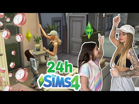24H EN SIMS 🤣 une galère !!!