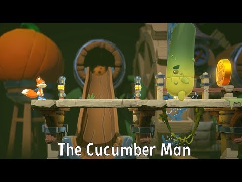 The Ode to the Cucumber Man of Super Lucky's Tale