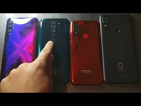 Alcatel 3V 2019 vs Xiaomi Redmi note 8 Pro vs Honor 9x pro vs Oukitel C17 PRO! Geekbench 5