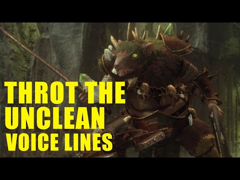 Throt the Unclean voice lines | Total War: WARHAMMER 2