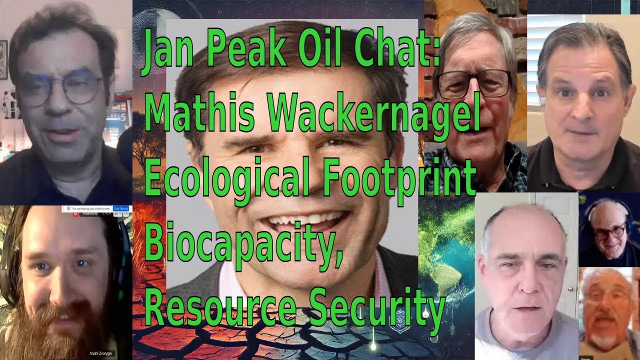 Peak Oil Chat: Mathis Wackernagel: on Ecological Footprint featuring Simon Michaux