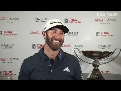 Dustin Johnson Monday Winners Press Conference 2020 Tour Championship - FedEx Cup Playoffs