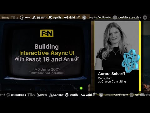 Frontend Nation 2025: Building Interactive Async UI with React 19 and Ariakit