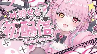 【＃初配信】はじめまして！叶羽せなです🎀🧸💤！【叶羽せな／＃新人Vtuber】