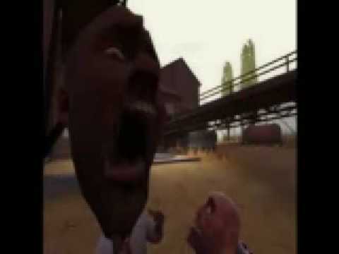 Louis is scared of Heavy (and tanks)