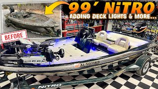Better Than NEW! Restoring an Old School Nitro Bass Boat (AMAZING RESULTS)