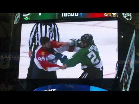 Dallas stars vs Florida panthers fight
