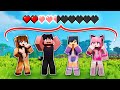 Minecraft But We SHARE ONE HEALTH BAR