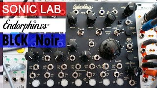 Video thumbnail for Endorphin.es BLCK_Noir Drum Module - SonicLAB Review by sonicstate