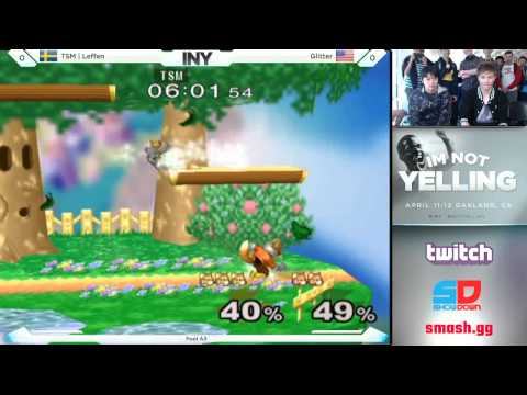 INY Day 1 Pool A3: TSM | Leffen (Fox) vs Glitter (Fox)