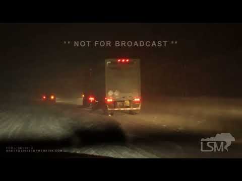 01-10-2023 Donner Pass, CA - Blizzard Conditions, Blowing Snow, White Out Conditions
