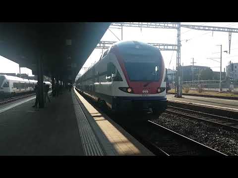 Bahnverkehr in Lenzburg Teil 1