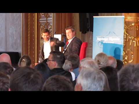 Ministerpräsident Söder zu Artikel 25 Grundgesetz im Goldenen Saal zu Augsburg