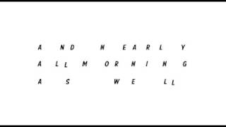 Daniel Woolhouse - Dreamt I was a Ceramicist Too - Lyric Video