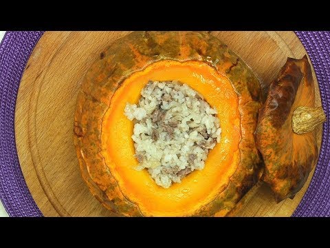 Готовим qabaq dolması