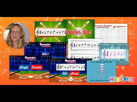 How to Use Recorder Baseball and Poison Recorder in the Classroom Webinar with Nancy Otto