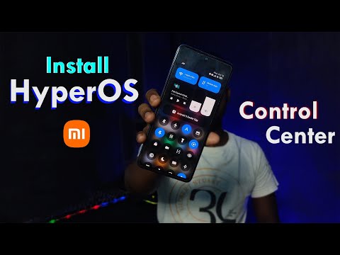 How To Install HyperOS Control Centre For Xiaomi Phones | iOS Control Center | No ROOT | Dot SM