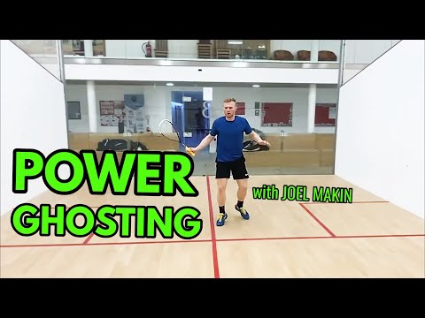 SQUASH. Power Ghosting by Joel Makin