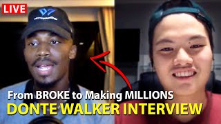From Broke To Making Millions With eCommerce (Donte Walker Interview) video