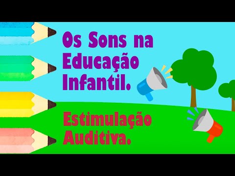 Vídeo de estimulação sensorial por sons, canal Arte Mundo Desenho