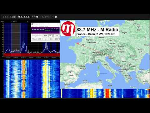 [Sporadic E] FM DX - 02.06.2022 Highlights: France, United Kingdom, Ireland, Spain, Algeria