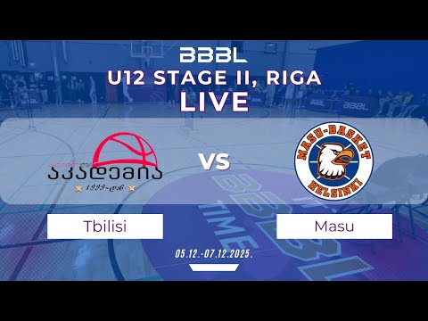 BC Academy Tbilisi 2014 vs MaSu Basket 2014 | BBBL U12 | Stage II