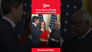 KEVIN WARSH Sworn-In as FED Chair During Economic Turbulence in U.S.A. | DWS News | AC1I