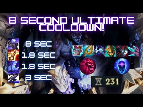 8 SECOND ULTIMATE COOLDOWN! 230 Ability Haste Sylas build on the PBE! | League of Legends