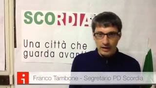 preview picture of video 'Intervista a Franco Tambone - Segretario PD Scordia'