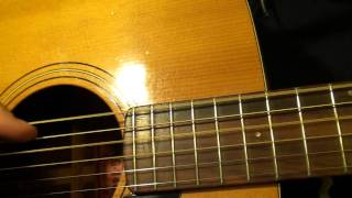 Video thumbnail for Yamaha FG140 / FG500 comparison DADGAD by peacepedaler