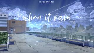 (vietsub) When it rains 🌸 Mad Clown, Soyou (The Third Charm OST)