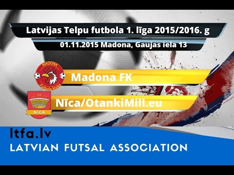Madona FK  - Nīca/OtankiMill.eu [LTFA 1. līga 2015/16 [Highlights]