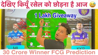 MI vs KKR Fantasy Team , KOL vs MI Today fantasy Team, Kolkata vs Mumbai ,MI vs KOL Prediction