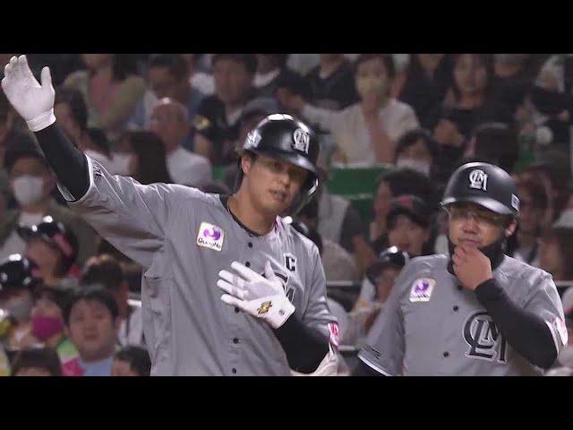 【3回表】キャプテンの先制打!! マリーンズ・中村奨吾 タイムリーヒットを放つ!!  2023年5月27日 福岡ソフトバンクホークス 対 千葉ロッテマリーンズ