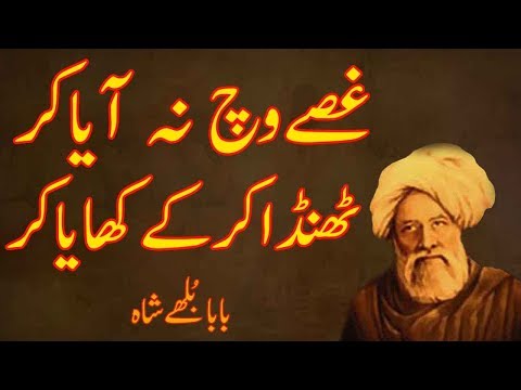 baba bulleh shah gusse vich na aaya kar | bulleh shah poetry 2023 | bulleh shah | Virsa Poetry