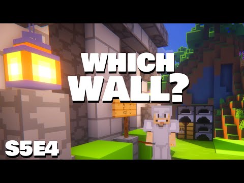 Who Has The Ultimate Village Wall? | Our Crafty World Minecraft S5E4