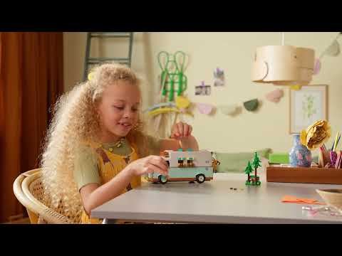 LEGO® Friends Draugystės namelio ant ratų nuotykis (42663) video