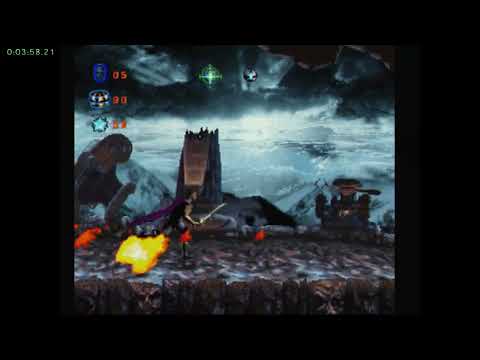 Skeleton Warriors (1996) PS1 Speedrun Any% Easy 30:26