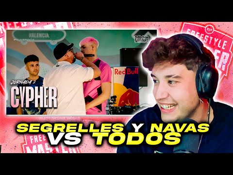 NAVAS Y SEGRELLES vs TODOS!!! UN CYPHER MUY DIVERTIDO! #FMSESPAÑA JORNADA 2 | REACCIÓN KAPO 013