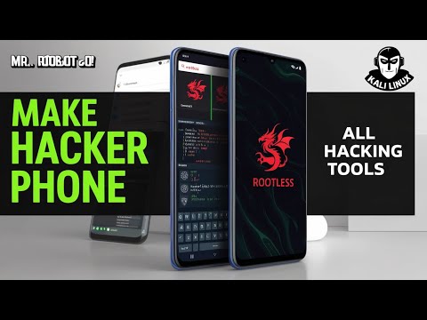 Make a Hacker Phone with Kali Linux! No Root Needed | Kali Linux