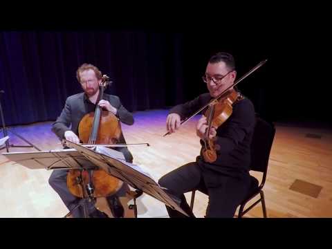The Annex Quartet performs Danzas de Panama, I. Tamborito (Yunior Lopez, viola)