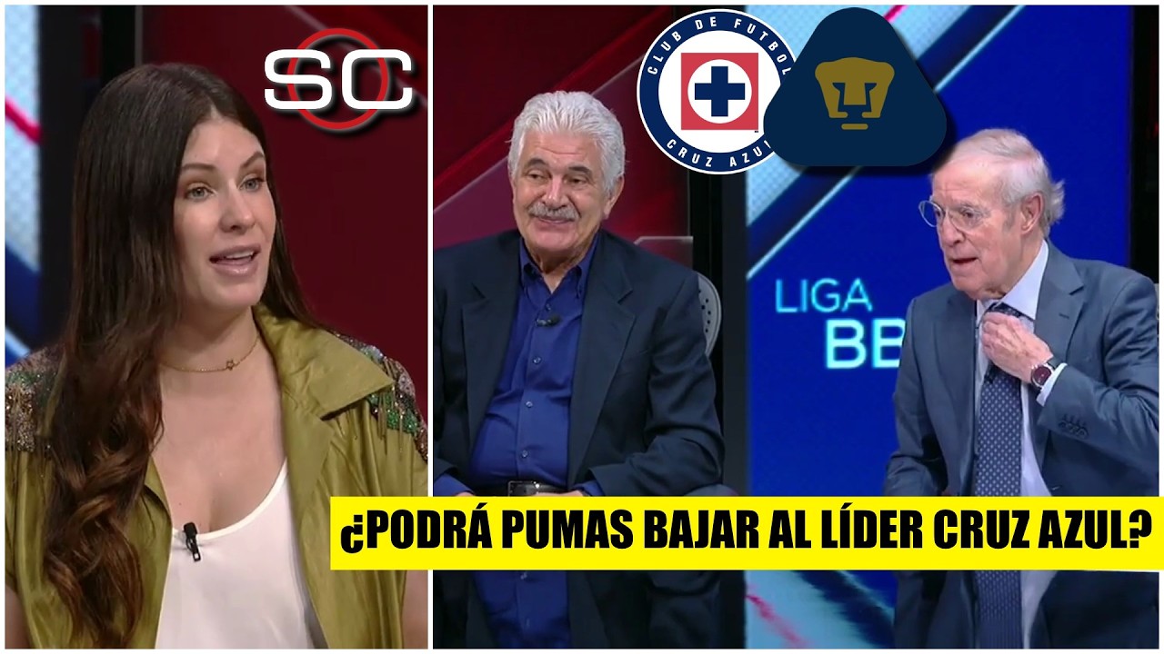 ANÁLISIS de LUJO. José Ramón y el Tuca Ferretti anticipan el PUMAS vs CRUZ AZUL | SportsCenter