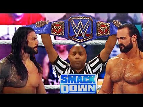 WWE Smackdown Roman reigns and Drew Mc Intyre/this week/22 April 2022 Full Highlights HD