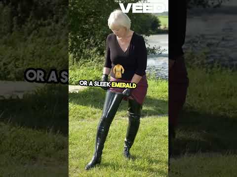 70+ & Fierce: Latex Fashion Dominates 2025 | Ageless Style Revolution