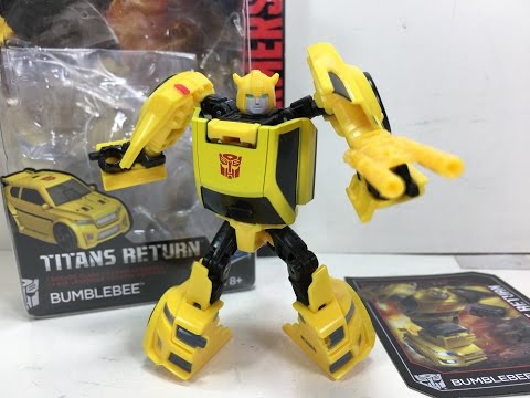 Transformers Titans Return Legends Bumblebee Chefatron Review